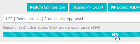 Logiciel PIF -vérificateur de conformité