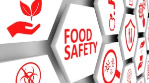 A banner highlighting food safety as part of a warning for FSVP non-compliance.