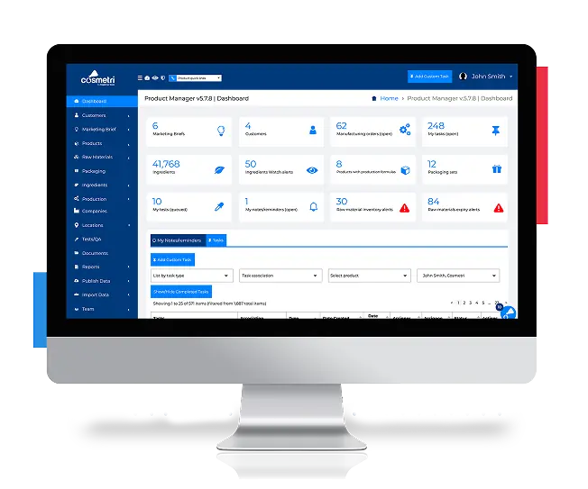 Cosmetri cosmetics software