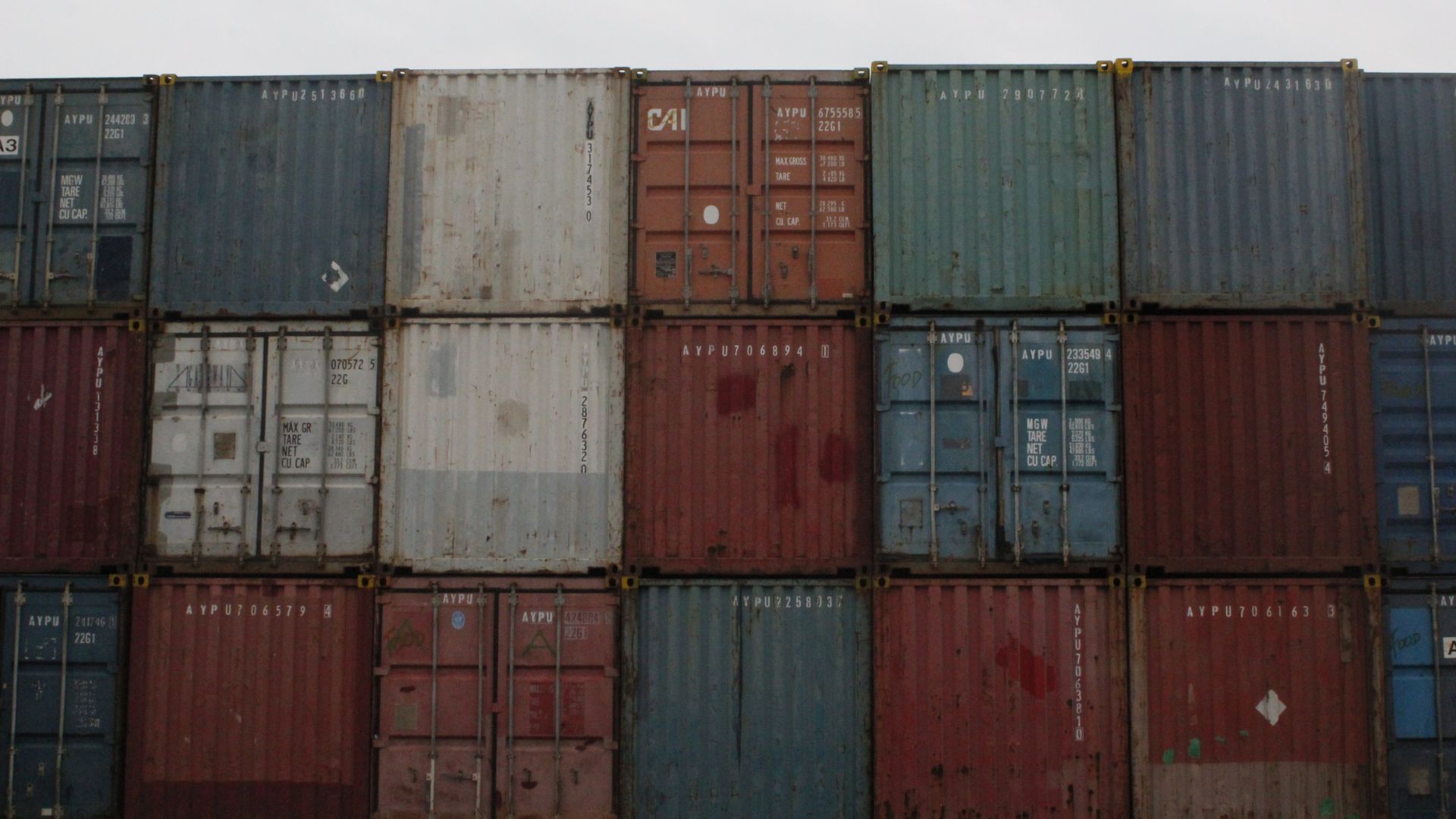 Supply containers sit at port under FDA detentions.