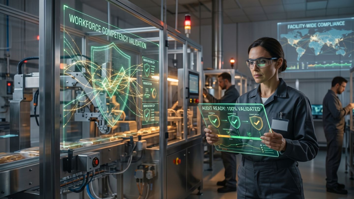 Workforce Training Software for Food Manufacturing: What Actually Reduces Audit Risk?