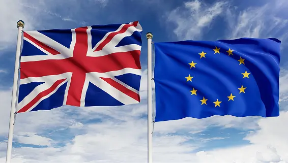 Hero image UK EU flags Hero image UK EU flags